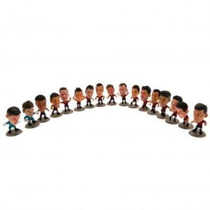 Spain SoccerStarz Team Football Figurine Set (Pack of 17) / Multicolored